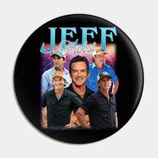 VINTAGE BOOTLEG JEFF PROBST RETRO Pin