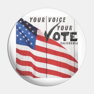 November Election Pin