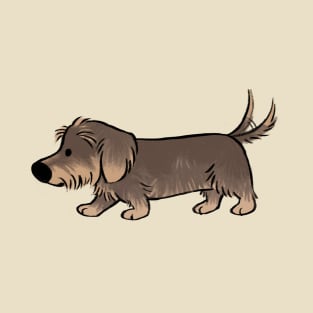 Dachshund Series (Wire Haired) T-Shirt