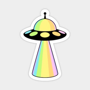 RAINBOW UFO - Pastels Edition Magnet