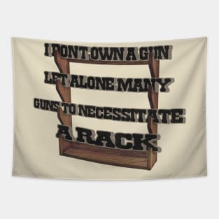 Wayne's World Gun Rack Tapestry