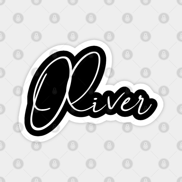 Oliver name Magnet by ryspayevkaisar