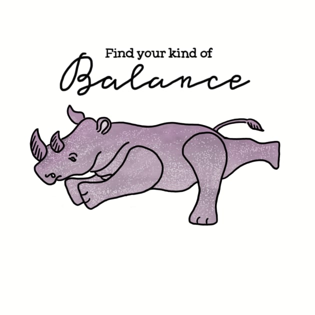 Rhino Yoga by jencloes