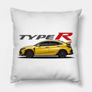 Civic Type R (Yellow Claw) Pillow