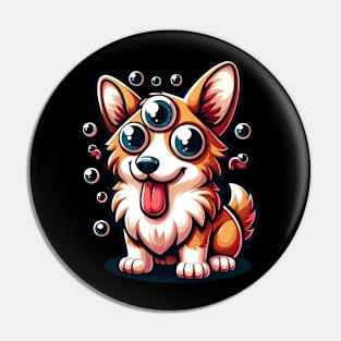 Corgi monster Pin