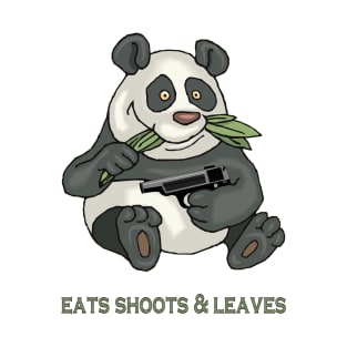 Eats Shoots and Leaves T-Shirt