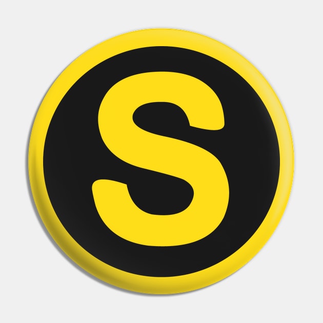 letter s yellow Pin by persa