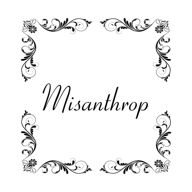 Schnoerkel - Misanthrop by OboShirts