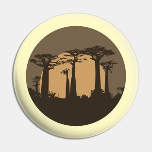 Baobab tshirt tree african Pin