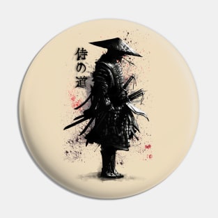 Samurai Warrior Pin