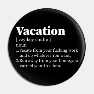 vacation Pin