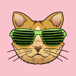 Cat with Shutter Shades T-Shirt