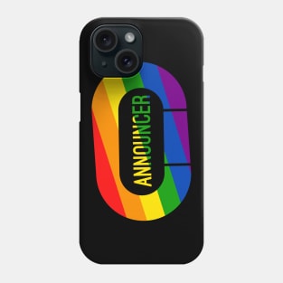 Derby Announcer Pride Phone Case