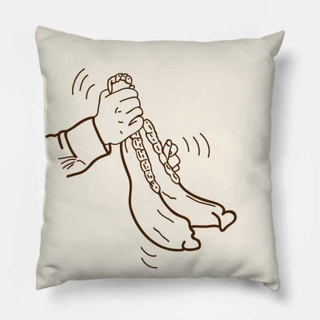 Donkey jaw bone Pillow by Eduardo Tejedor