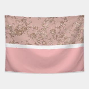 Stone textured background pink Tapestry