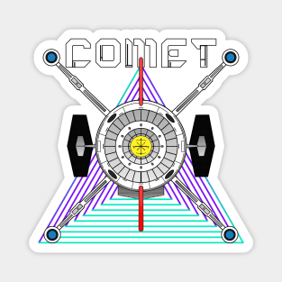 Spaceship Comet Magnet