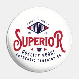 Superior New York Clothing co Pin