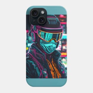 Neon surgeon in pandemic Phone Case