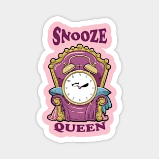 Snooze Queen Magnet