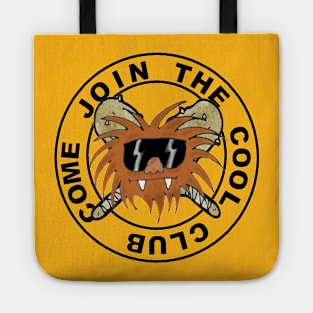 Cool Caveman Club front and back Tote