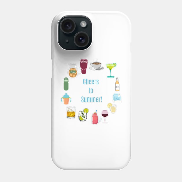 Cheers to Summer Phone Case by ShortRoundRun