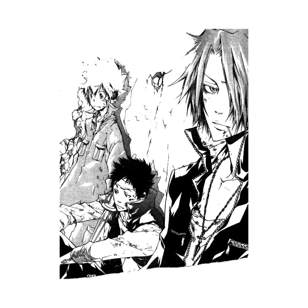 Katekyō Hitman Reborn! - Vongola Trio by BadassManga