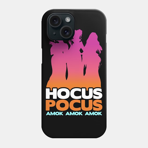 Hocus pocus amok Phone Case by guyfawkes.art