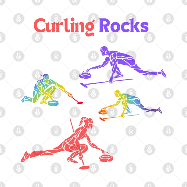 curling rocks by smkworld