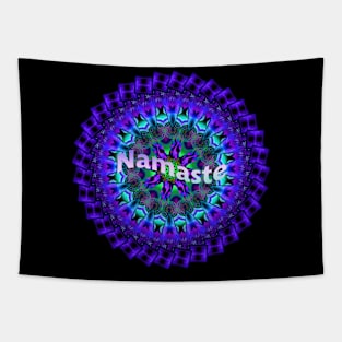 Mandala Magic - Daily Focus 2.3.2023 Namaste Tapestry