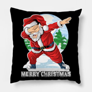 Santa Claus dab dance Pillow