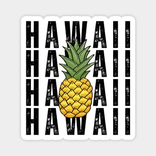 Hawaii Pineapple Vacation Magnet