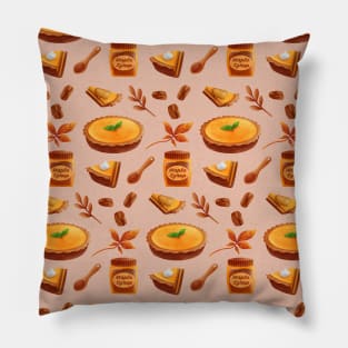 Autumn Pumpkin Pie Pillow