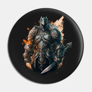 The Battle-worn Warrior Pin