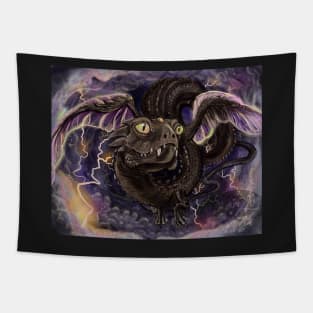 Eye of the Storm Dragon Tapestry