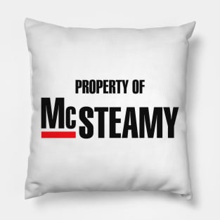 Property of McSteamy Pillow