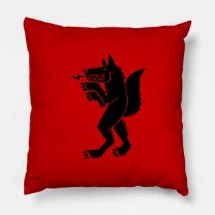 werewolf man wolf Pillow