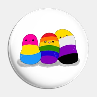 100% A Queer Potato Pin