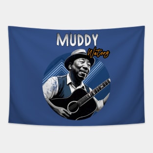 Muddy - Blues Icon Tapestry