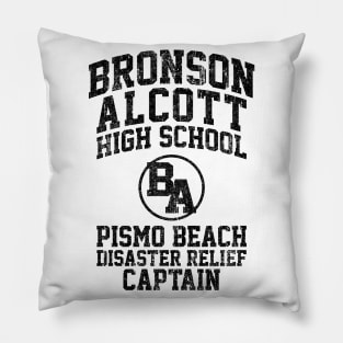 Bronson Alcott High Pismo Beach Disaster Relief Captain (Variant) Pillow