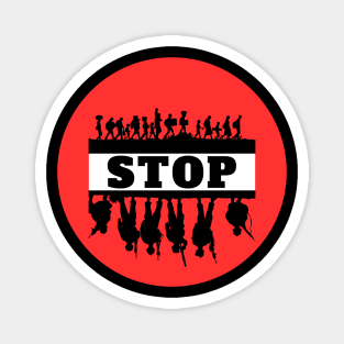 Stop War, Make Peace. Magnet