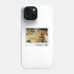 botticelli - the birth of venus Phone Case