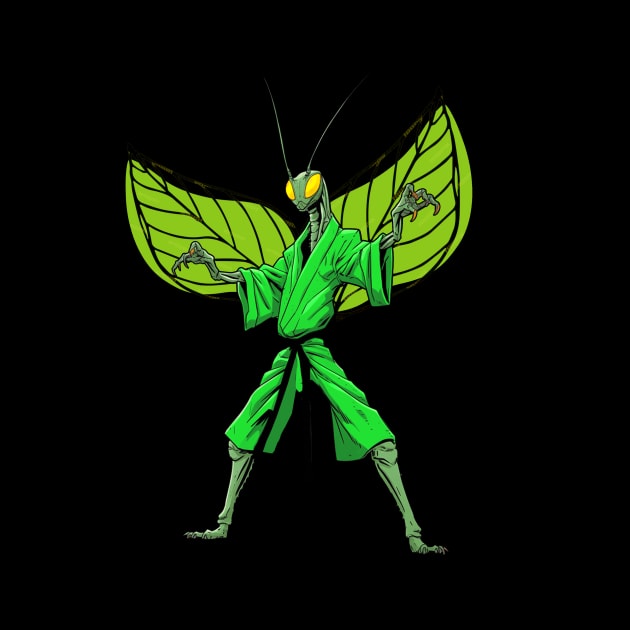 Mantis Wild Warrior Unleashed by Toshi