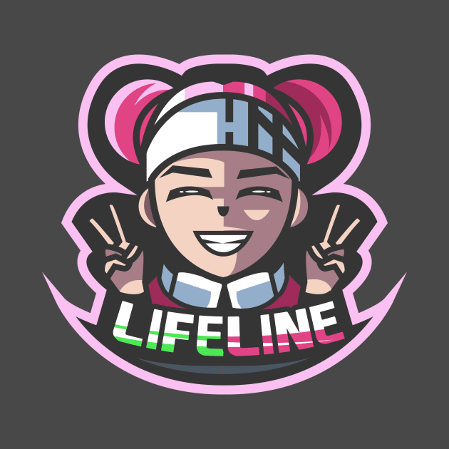 Apex Legends Lifeline Mascot Esports logo by AwHM17