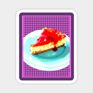 A Cheececake I Made, Posterized Magnet