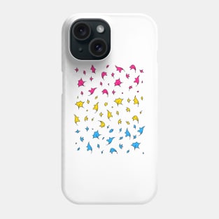 Heartstopper leaves - pan pride Phone Case