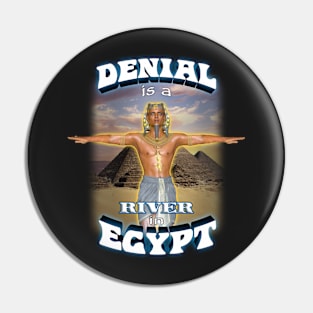 Denial is a River in Egypt Pin