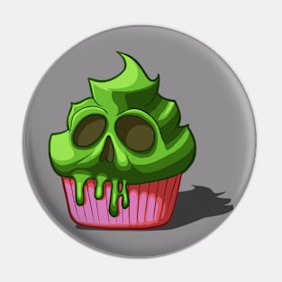 Poisond Cupcake Pin