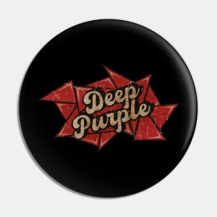 Deep Purple - Red Diamond Pin