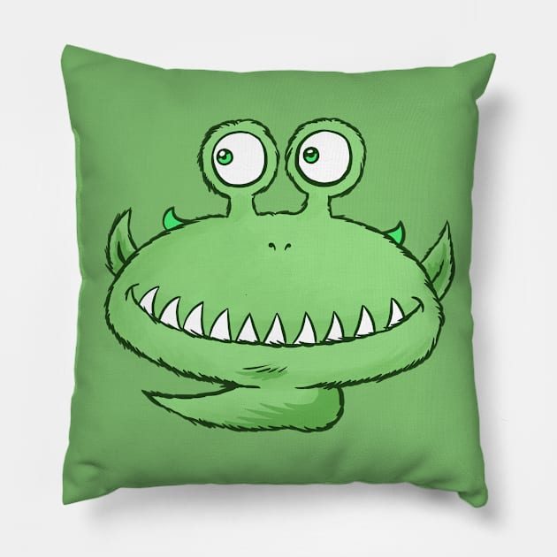 Tickleslug Pillow by FurrryMonsters