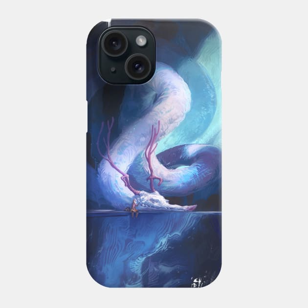 Chilling with the Spirits Phone Case by Tck